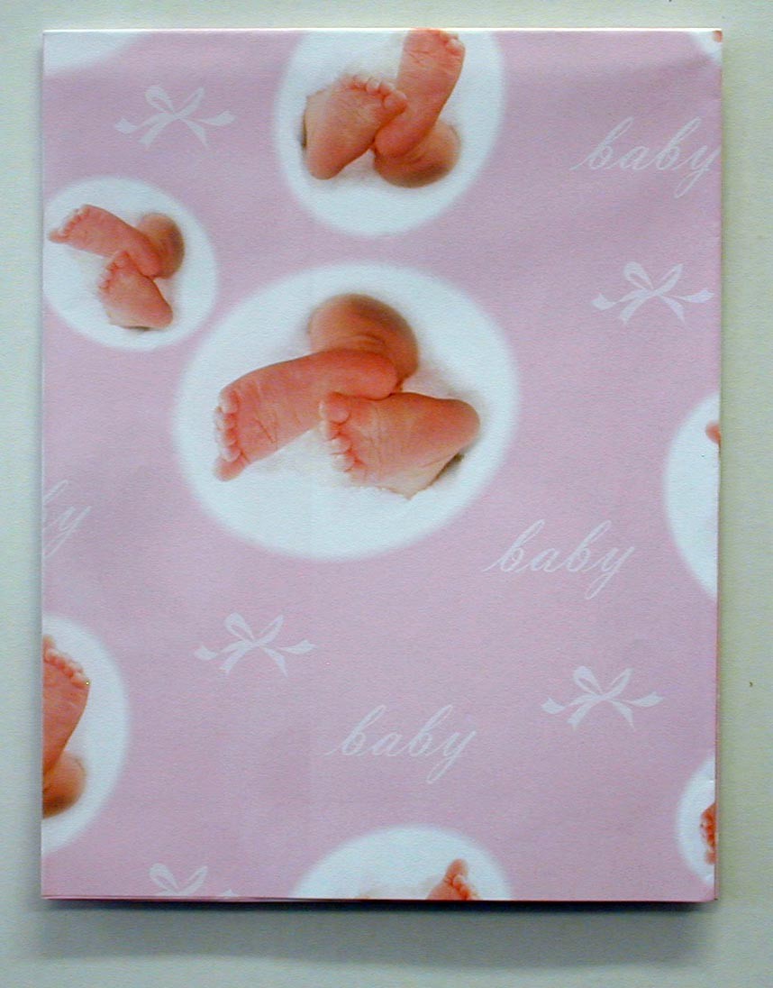 Baby Feet - Pink Wrapping Paper