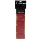Red Paisley Organza Premium Ribbon Hank