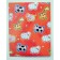 Juvenile Animals - Red Wrapping Paper